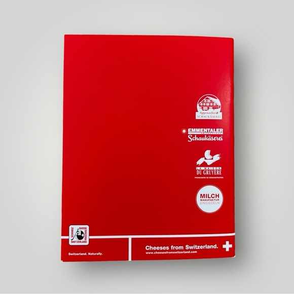 Cheeses From Switzerland Guide Book Leaflet Collectible Souvenir Gruyère Red New - Picture 9 of 13